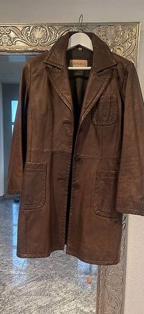 Lederjacke braun Gr. 36 Marke Leonardo