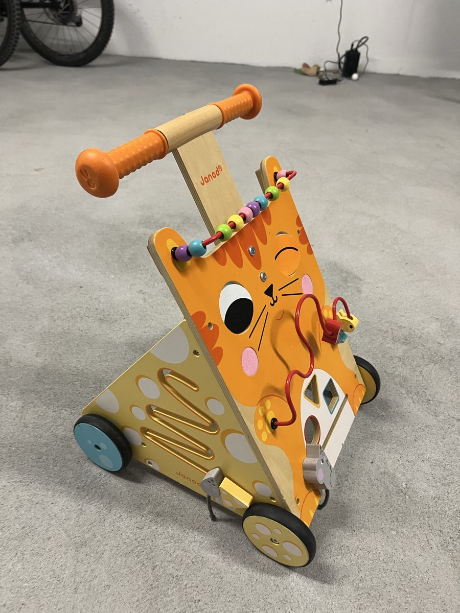 Janod Veicoli per bambini: Lauflernwagen Janod Katze – Usato da Schenkon venduto da svf 2