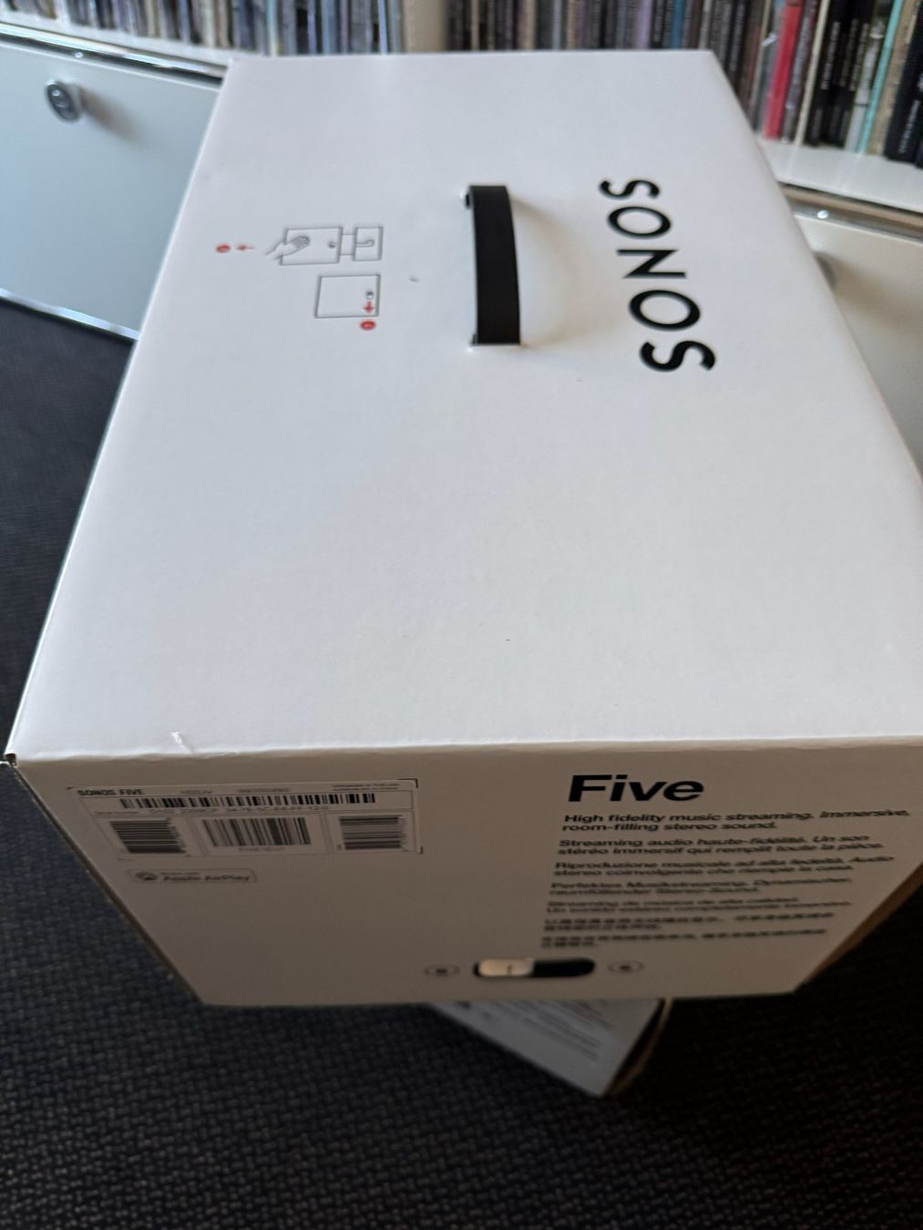 Sonos Lecteur multimedia & Streamer: Sonos Five 2 Stück weiss – D'occasion à Niederrohrdorf par ursgut-vinyl 2