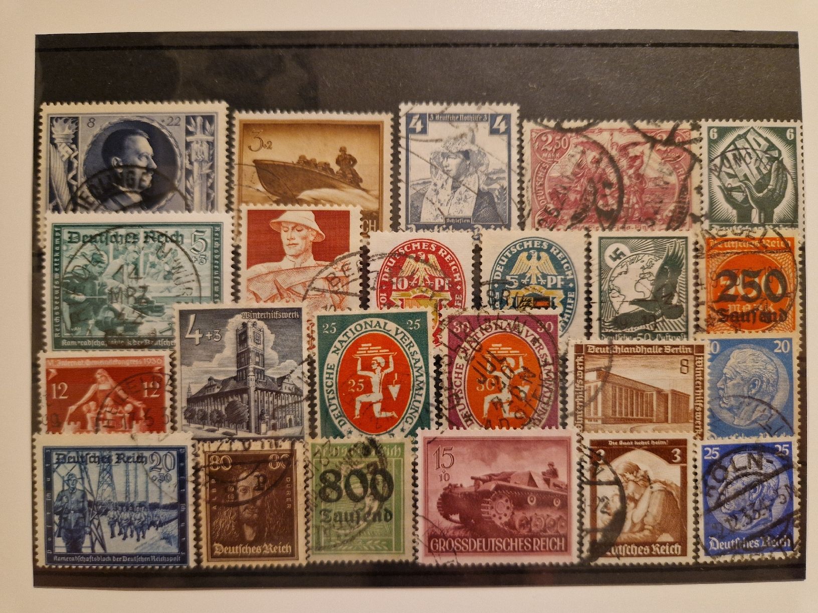 Alle Briefmarken: Deutsches Reich Briefmarken – Gebraucht aus St. Gallen von Enrico_SG