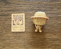 One Piece Monkey D Luffy Funko Pop Gold Figure Wanted Poster