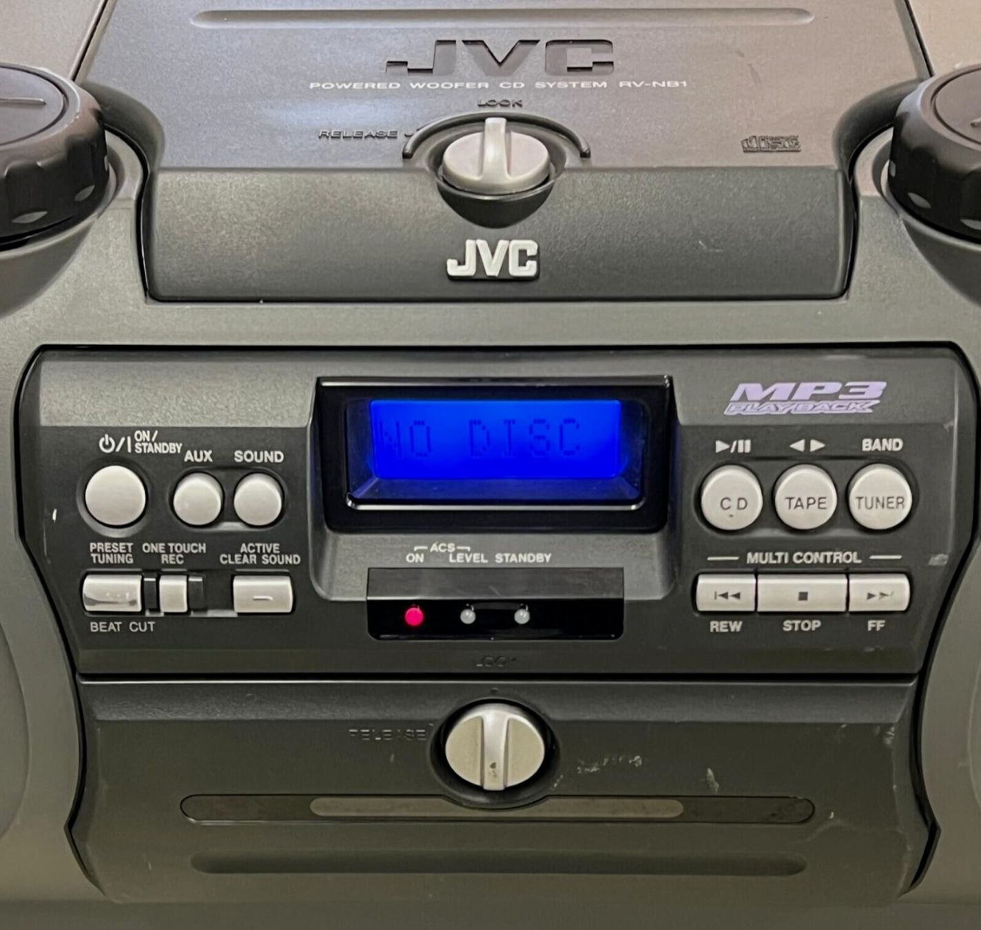 JVC RV-NB1 Ghettoblaster Boomblaster - Mega-Sound !!! (Gebraucht) in ...