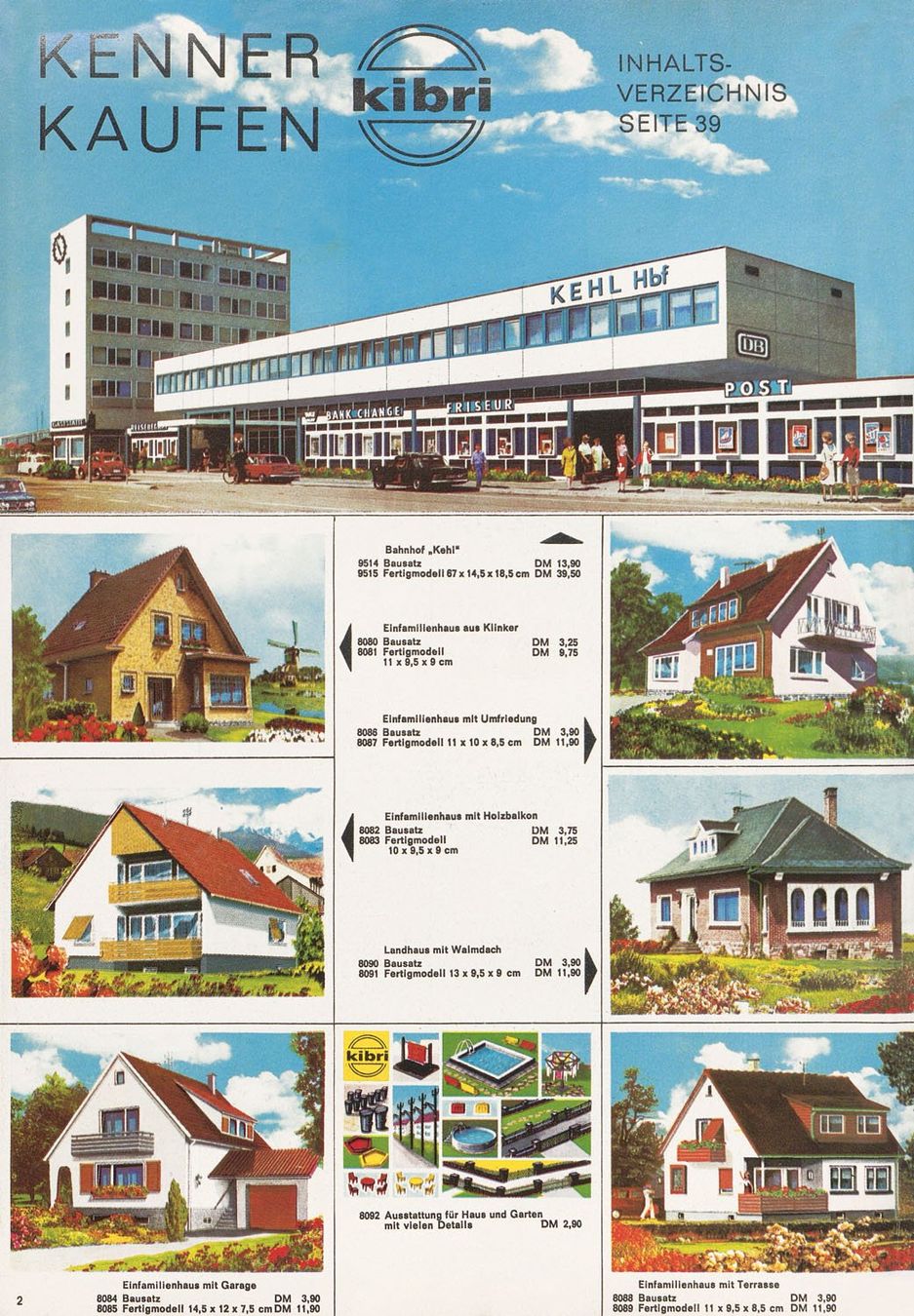 Zeitschriften & Magazine: KIBRI Katalog Eisenbahn 1968-69  HO+N : – Gebraucht aus Spreitenbach von aspen11 2