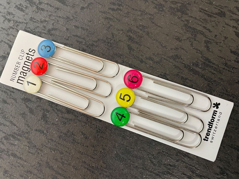 Noteworthable Star Büroklammern, 6 Stück Im Stern- Und Mond-Design – Goldfarben & Dekorativ Für Notizen & Dokumente
