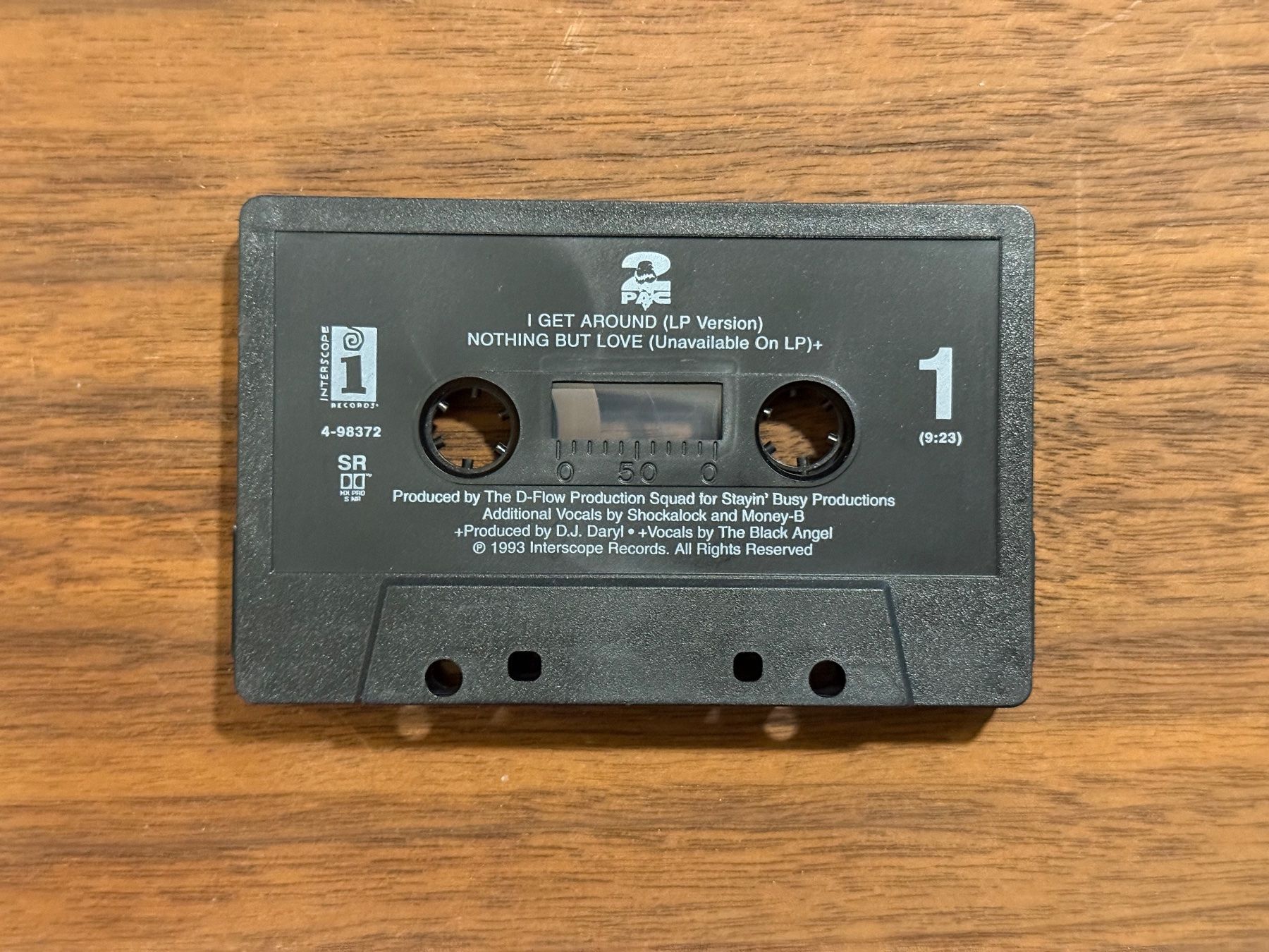 Musicassette: 2Pac - I Get Around / cassette MC – Usato da Delémont venduto da cpop 1