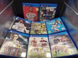 Sammlung Spiele TOP - FIFA 14,15,16,17,18,19,20,21 PS4 / PS5