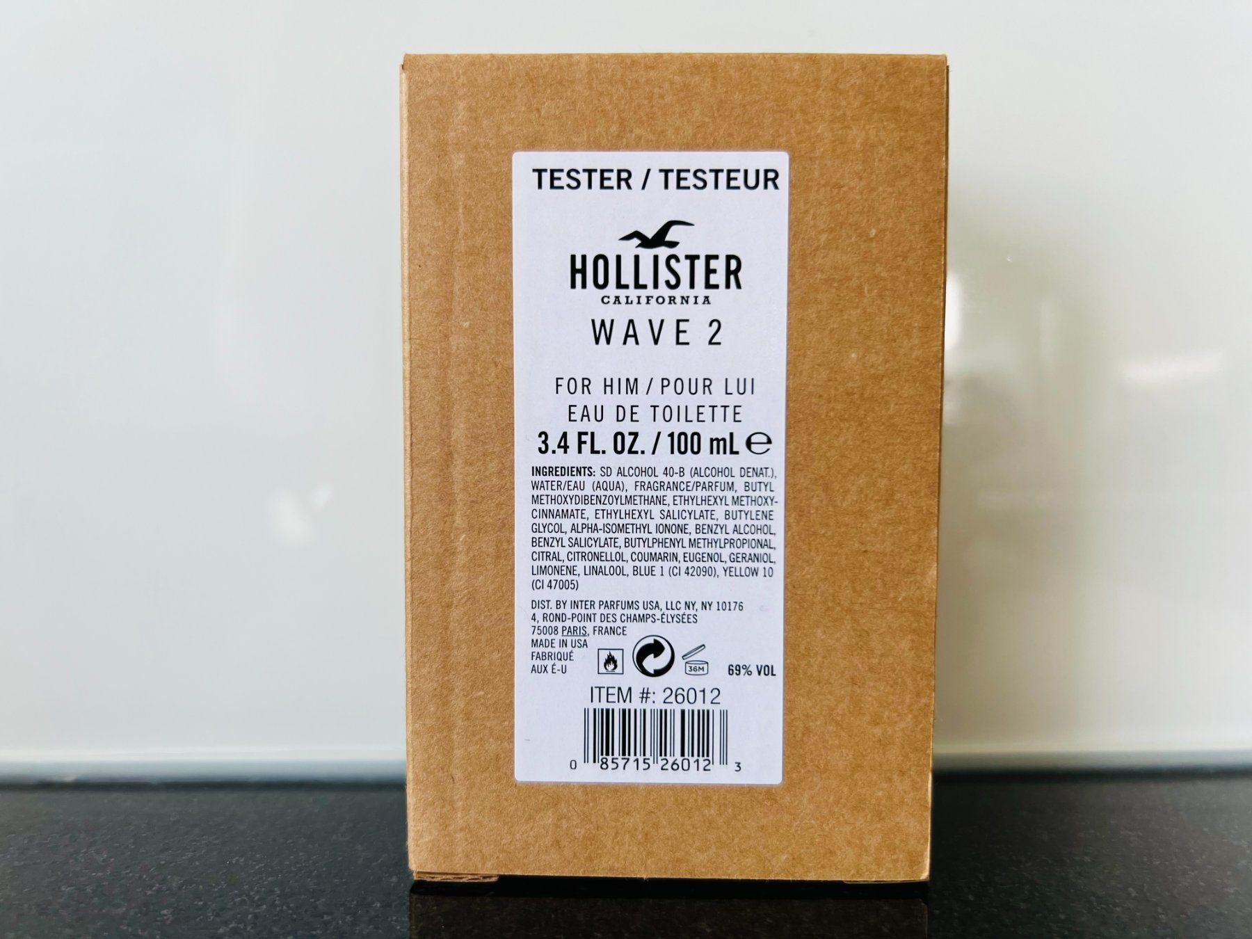 Hollister Profumi & Eau de Toilette: Hollister California Wave 2 Tester – Nuovo e nell'imballaggio originale da Emmen venduto da IMV-Liquidationen 2