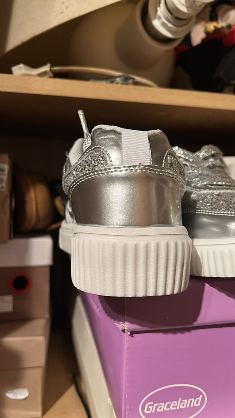 Scarpe da donna: Scarpe glitter argento n.37 nuove – Nuovo (secondo la descrizione) da Melano venduto da H-Sara 3