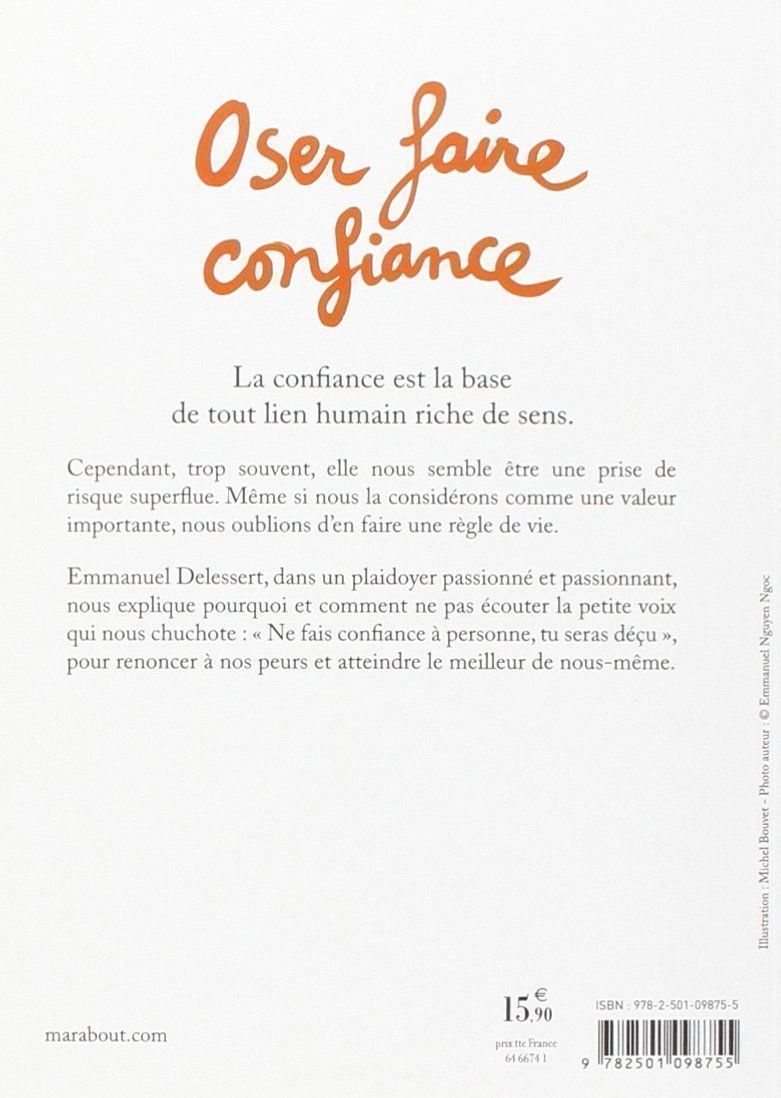 Libri: Oser faire confiance – Usato da Neuchâtel venduto da Dualseele 1