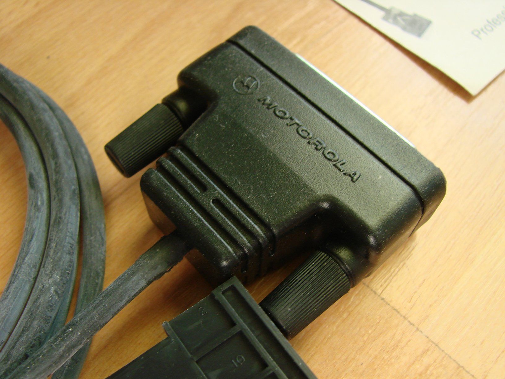 Motorola Funktechnik: Motorola Programmierkabel DMR – Neu und originalverpackt aus Niederuzwil von Rade 8