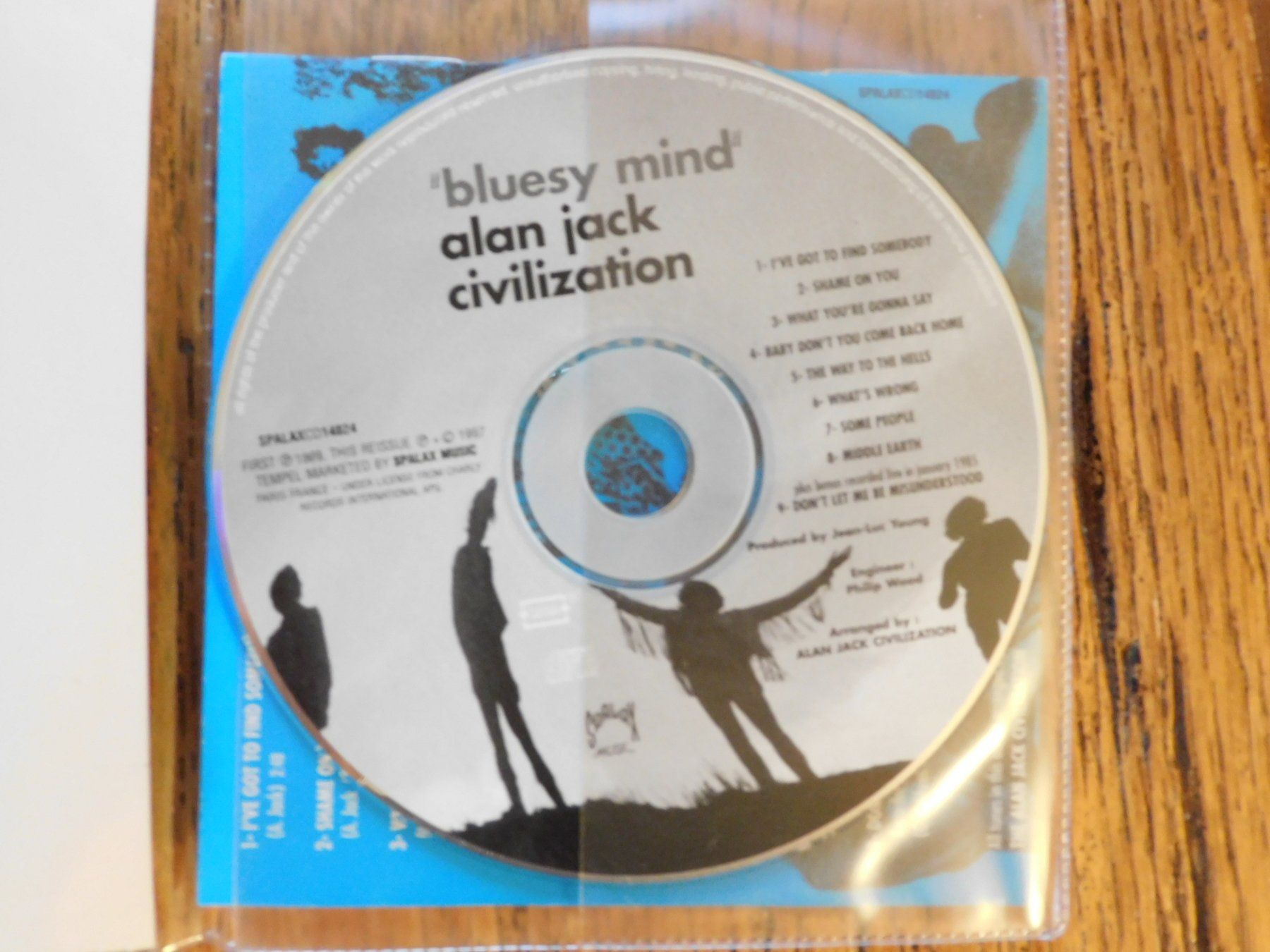 CD: Alan Jack Civilisation - Bluesy Mind - Rar! – Usato da Emmenbrücke venduto da keep-vinyl-alive 1