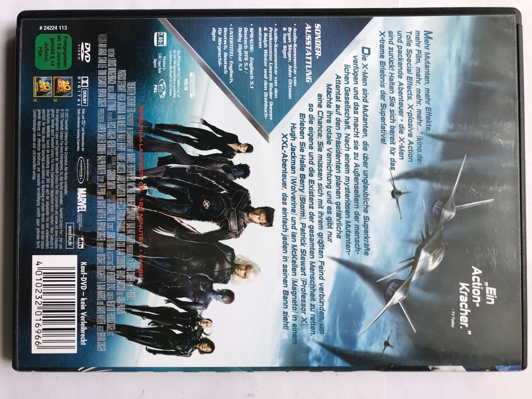Tutti i DVDs: dvd, „X-men 2“ – Usato da liestal venduto da makai05 1