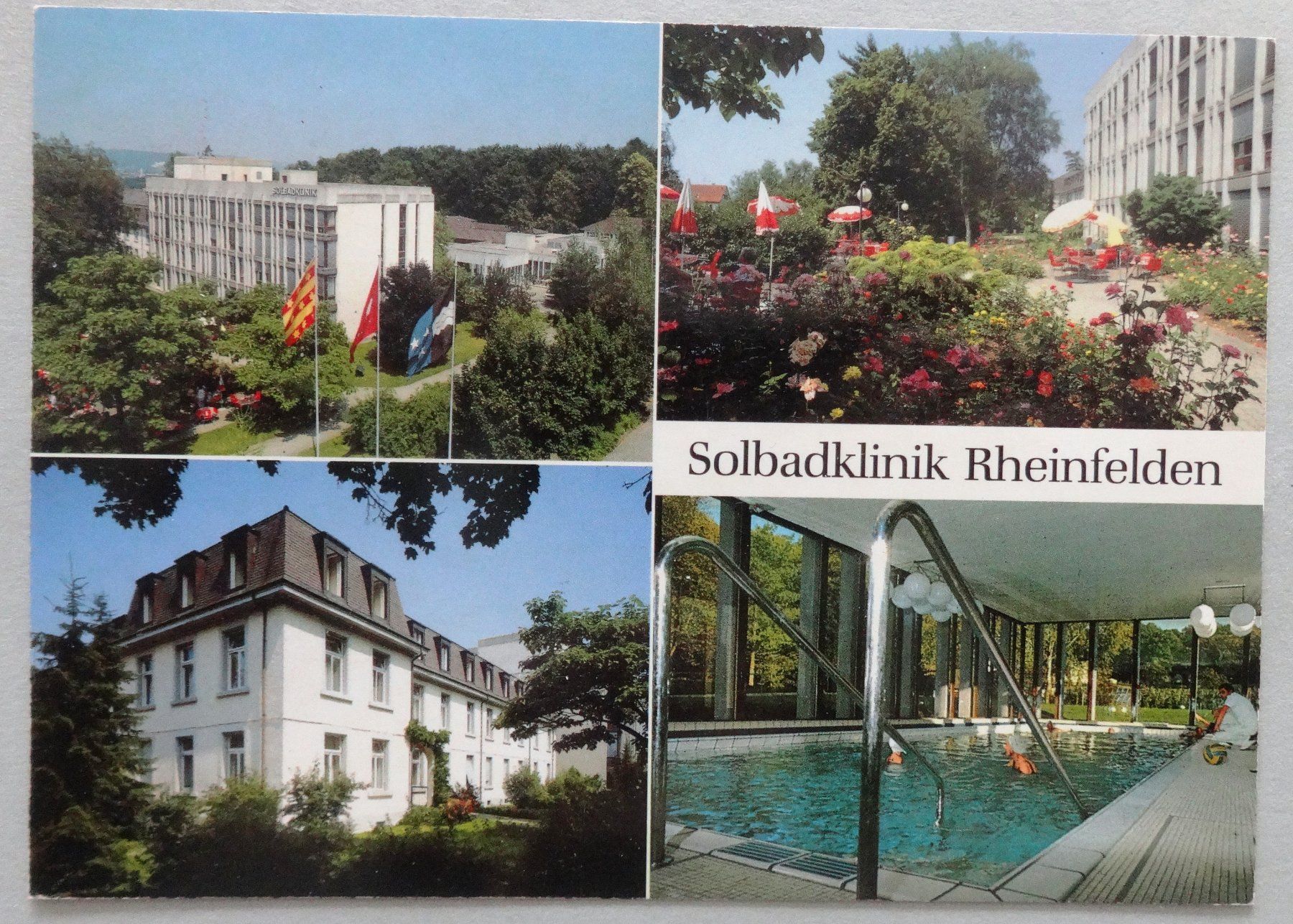 Ansichtskarten: Solbadklinik Rheinfelden – Gebraucht aus Fétigny von Billy2miny