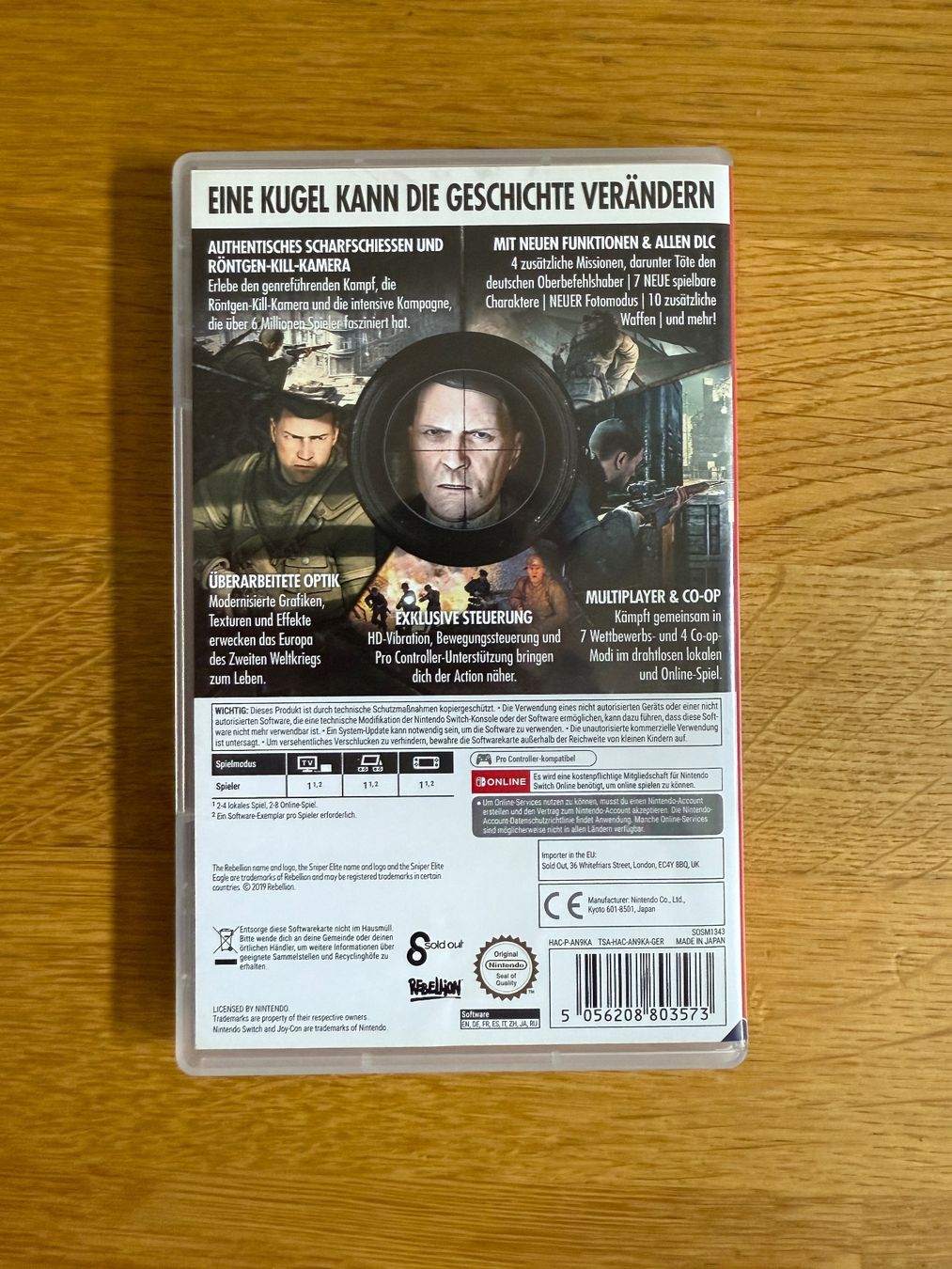Nintendo Giochi: Sniper Elite V2 Remastered Switch Spiel – Usato da Basel venduto da Xela86 2