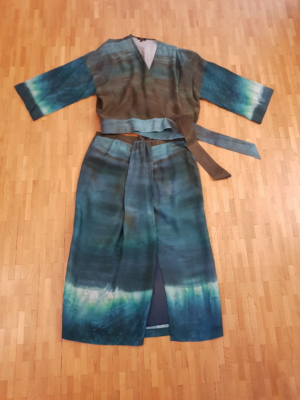Massimo Dutti Lotti di vestiti: Ensemble blouse et jupe Dutti Taille L – Nuovo (secondo la descrizione) da Veyrier venduto da sosozizou