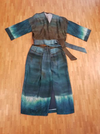 Ensemble blouse et jupe Dutti Taille L