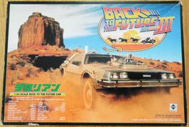 Aoshima Back to the Future Part III DeLorean 1:24