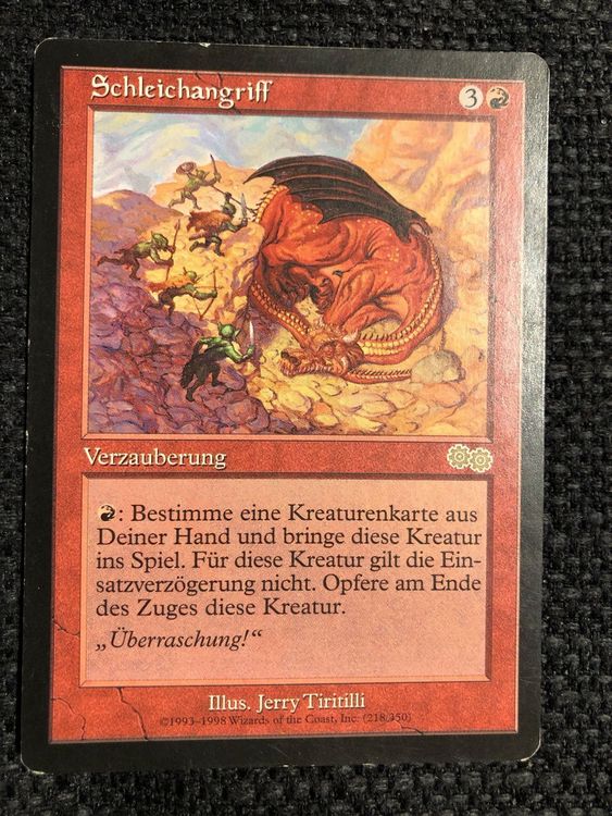 Mtg Schleichangriff | Kaufen auf Ricardo