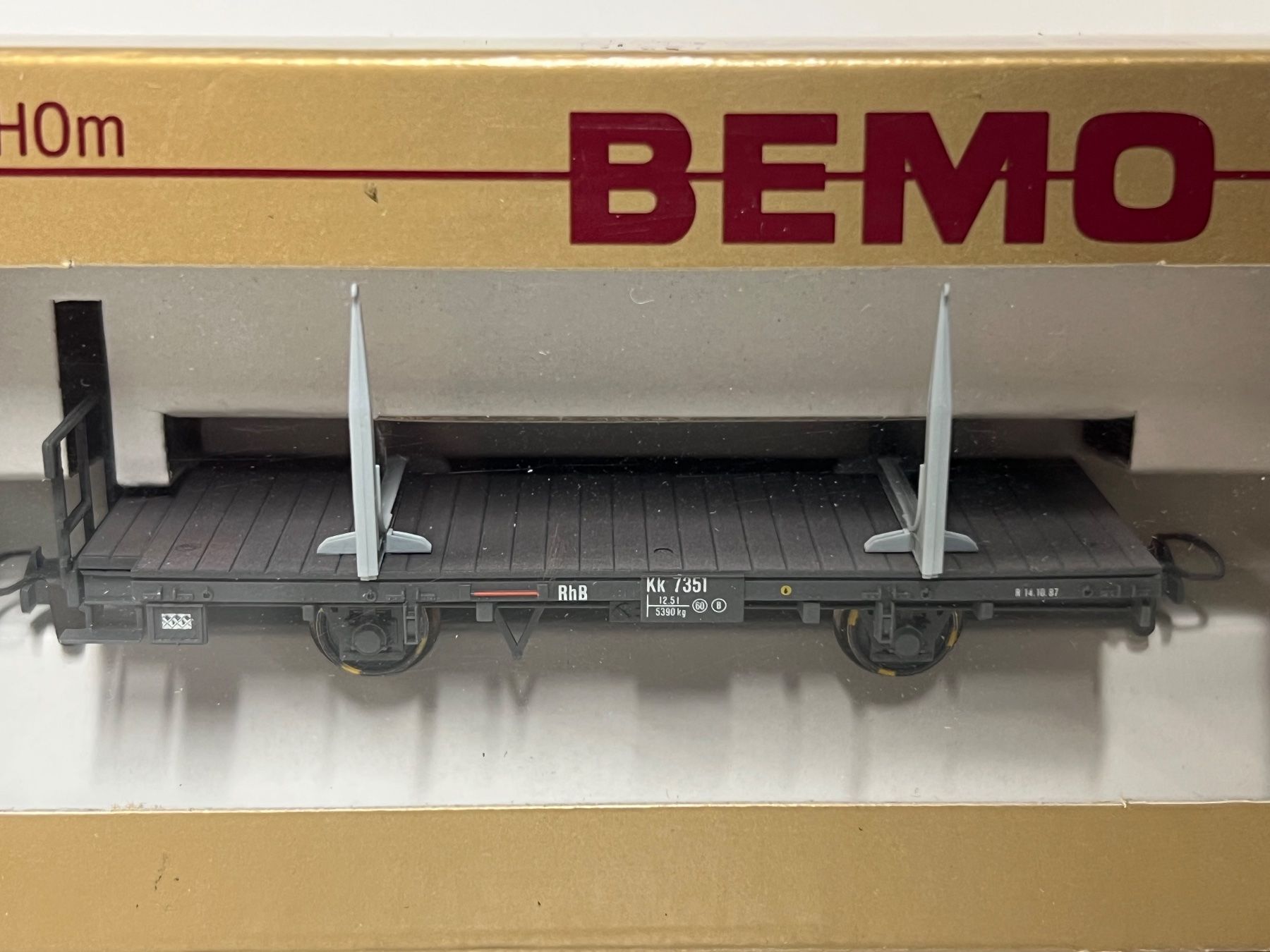 Bemo Modellini di ferrovie: BEMO 2284 171 RhB KK 7351 – Nuovo e nell'imballaggio originale da Neuenhof venduto da ludovicco 1
