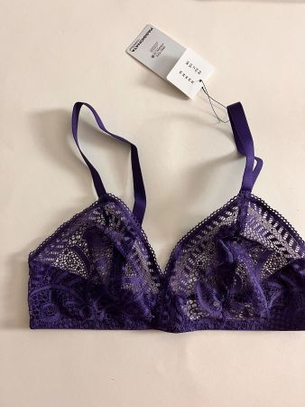 Spitzen-Bralette, PASSIONATA, Grösse M, Farbe Lila