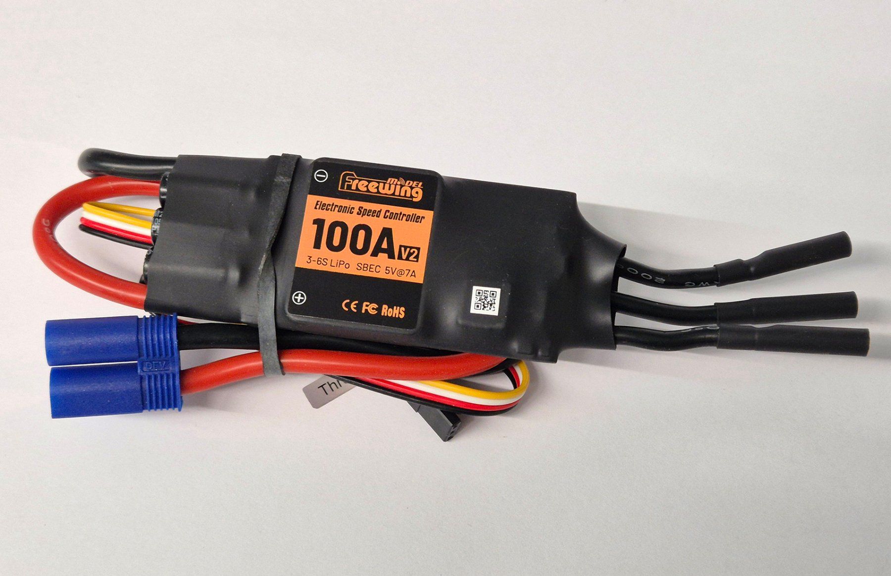 Modellismo RC: Freewing 100A V2 ESC With Reverse Brake Function – Nuovo (secondo la descrizione) da Saas-Grund venduto da pingu913
