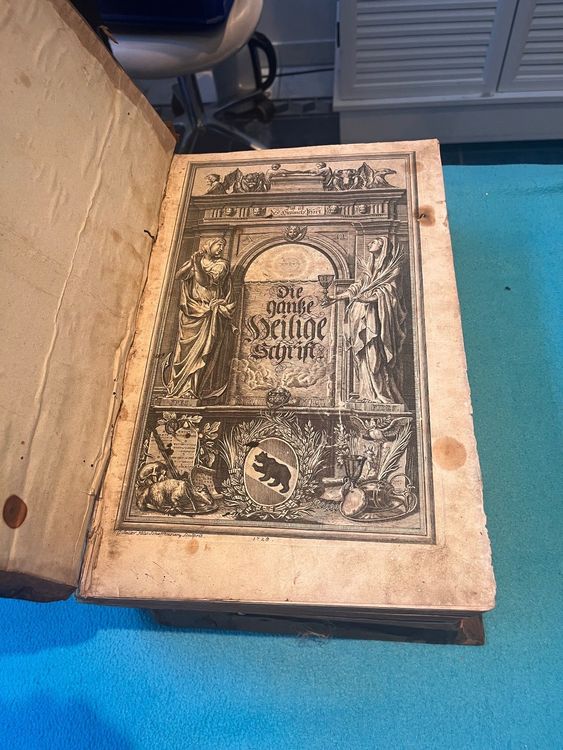 Bibel von Johannes Piscator Jg. 1728 BernerAusgabe! Kaufen auf Ricardo