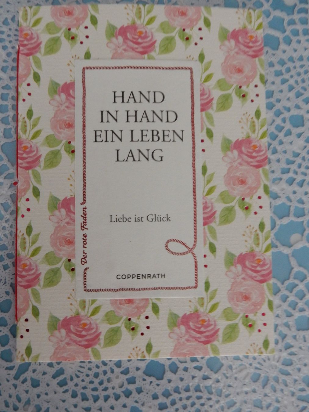 Libri: Geschenkbuch "Hand in Hand ein Leben lang" Coppenrath – Nuovo e nell'imballaggio originale da Jona venduto da JOberg_25 1