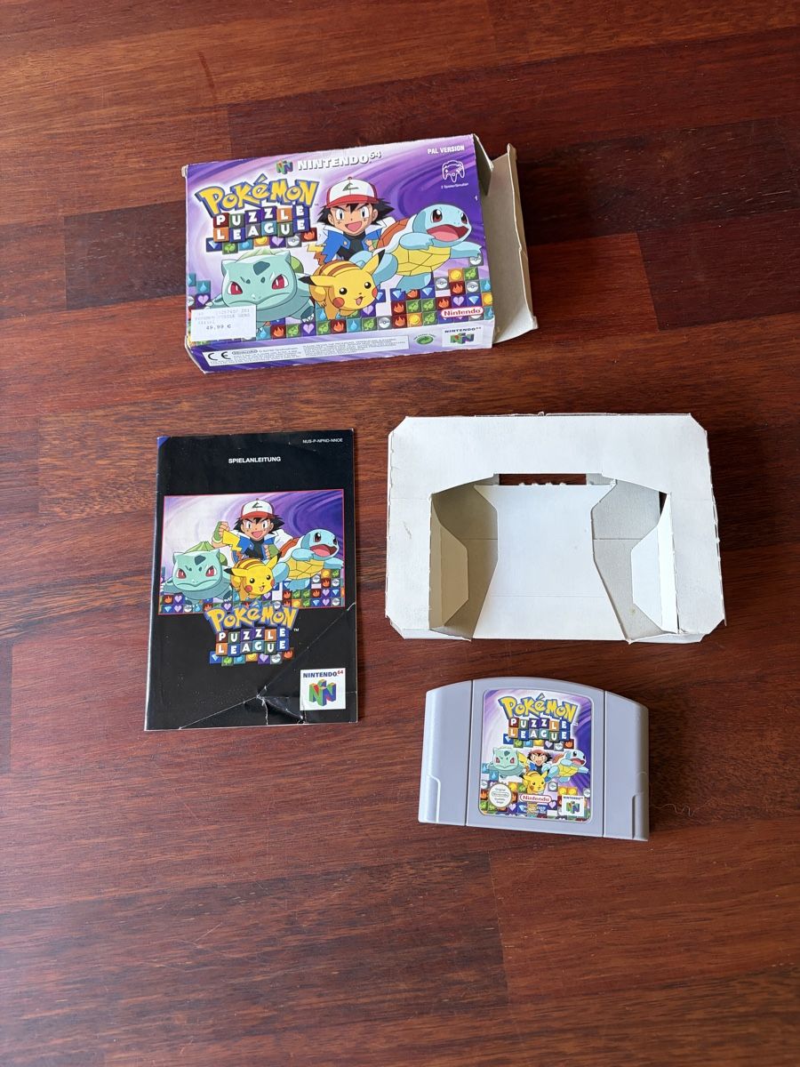 Giochi: Pokemon Puzzle League - N64 - OVP – Usato da Baden venduto da tob_t8gw