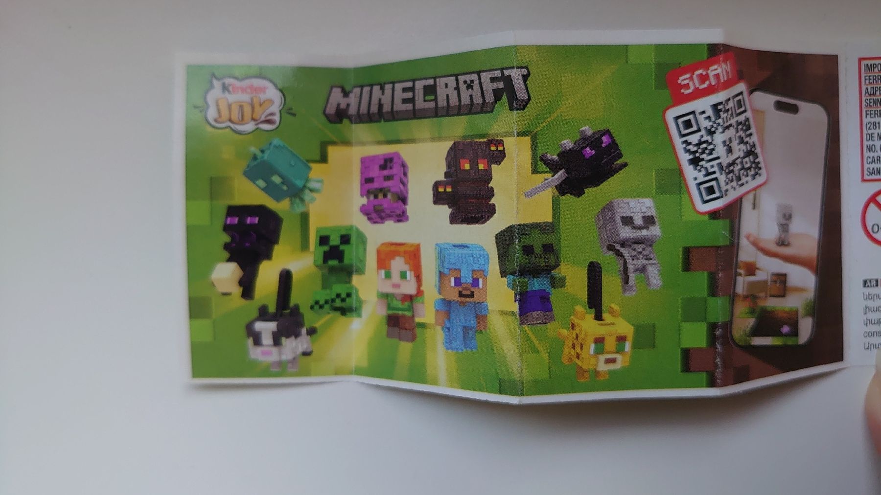 Figurines: Kinder Joy Minecraft Figuren Cubes – Neuf (Voir description) à Oberbüren par cas_hnn7 1