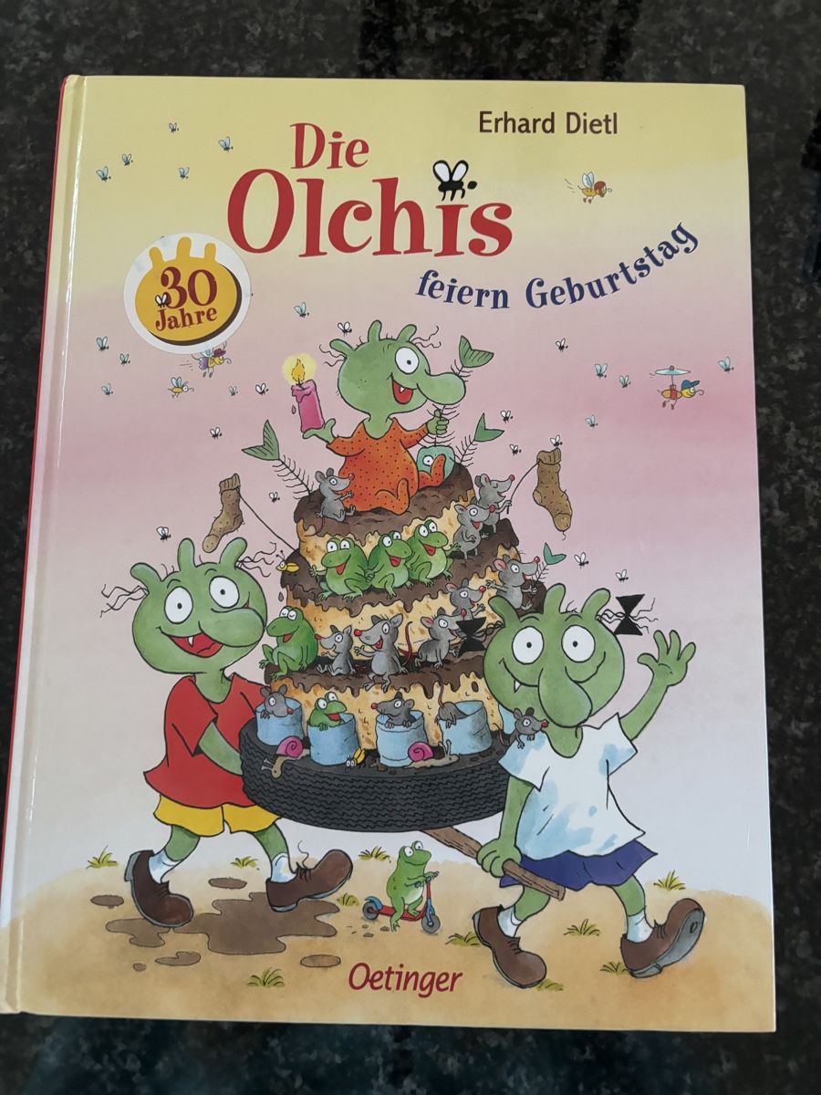 Libri: Die Olchis feiern Geburtstag, Kinderbuch  – Usato da Grosswangen venduto da Sunnyday35