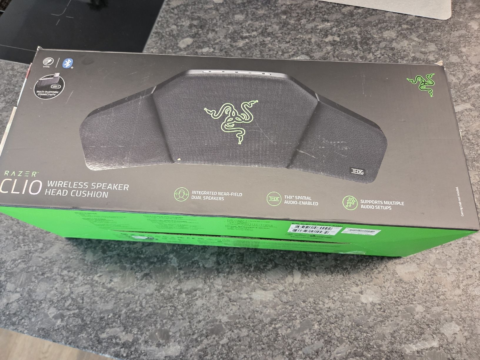 Razer Lautsprecher: Razer Clio - Wireless Speaker Head Cushion New – Neu und originalverpackt aus ZERNEZ von joaofonseca