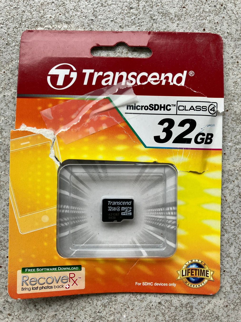 Schede di memoria: Micro SDHC 32 GB - Class 4 - Transcend – Usato da Weggis venduto da Serger 1