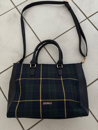 Catwalk Handtasche im Karomuster