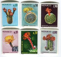 Briefmarken "Kakteen". Monaco