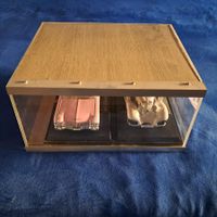 mini vitrine de miniatures US aux 1/18