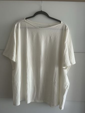 Weiss T-Shirt C&A Gr. XXL Sommer Frühling Top Zustand