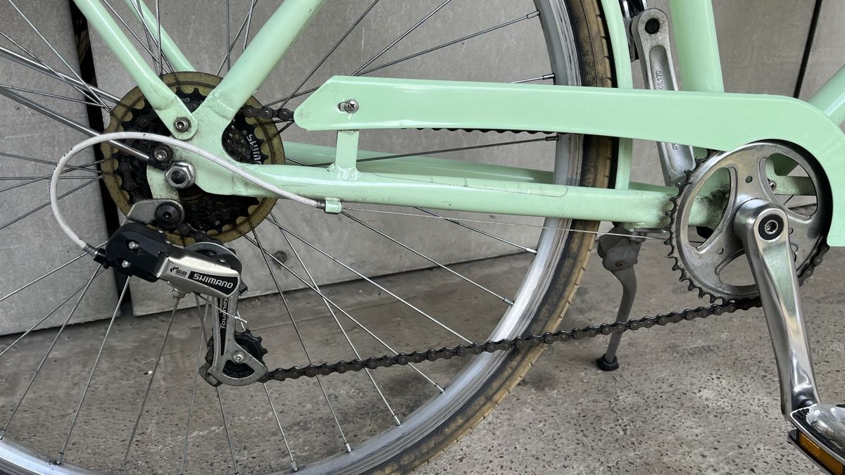 Biciclette: Damenvelo Mintgrün mit Korb – Usato da Liestal venduto da Tschopp77 4