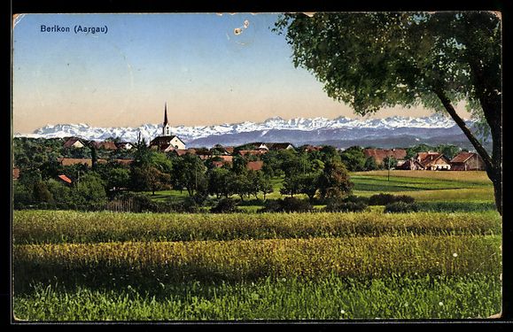 Cartoline postali: AK Berlikon, Gesamtansicht – Usato da Berlin venduto da bartko-reher