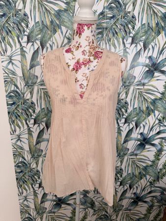 Tunika sommer Bluse Reine Baumwolle Neuwertig 🌸