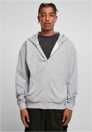 UGi Ultra Heavy Zip Hoodie - Grau Meliert