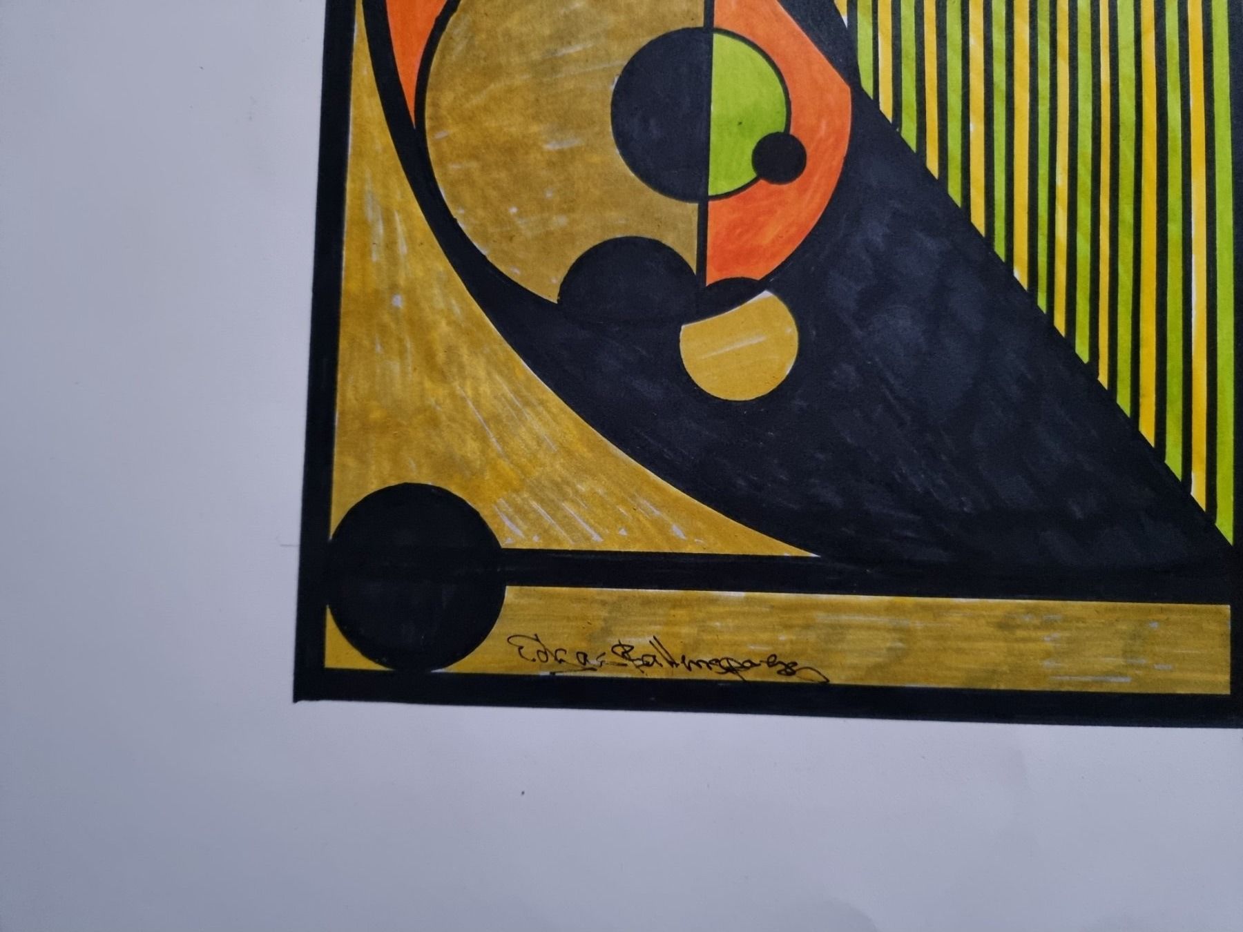 Posters & Illustrations: EDGAR BALTENSPERGER ORIGINAL MISCHTECHNIK SIGNIERT – D'occasion à Gersau par grafik-kunst 3