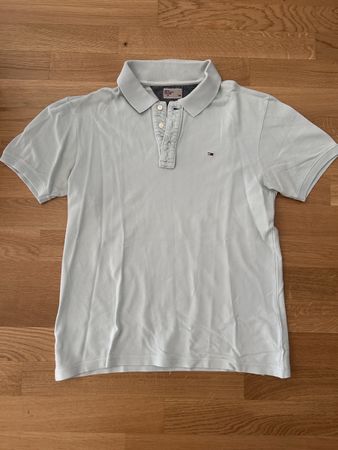 Polo Shirt Tommy Hilfiger light blue size M good condition