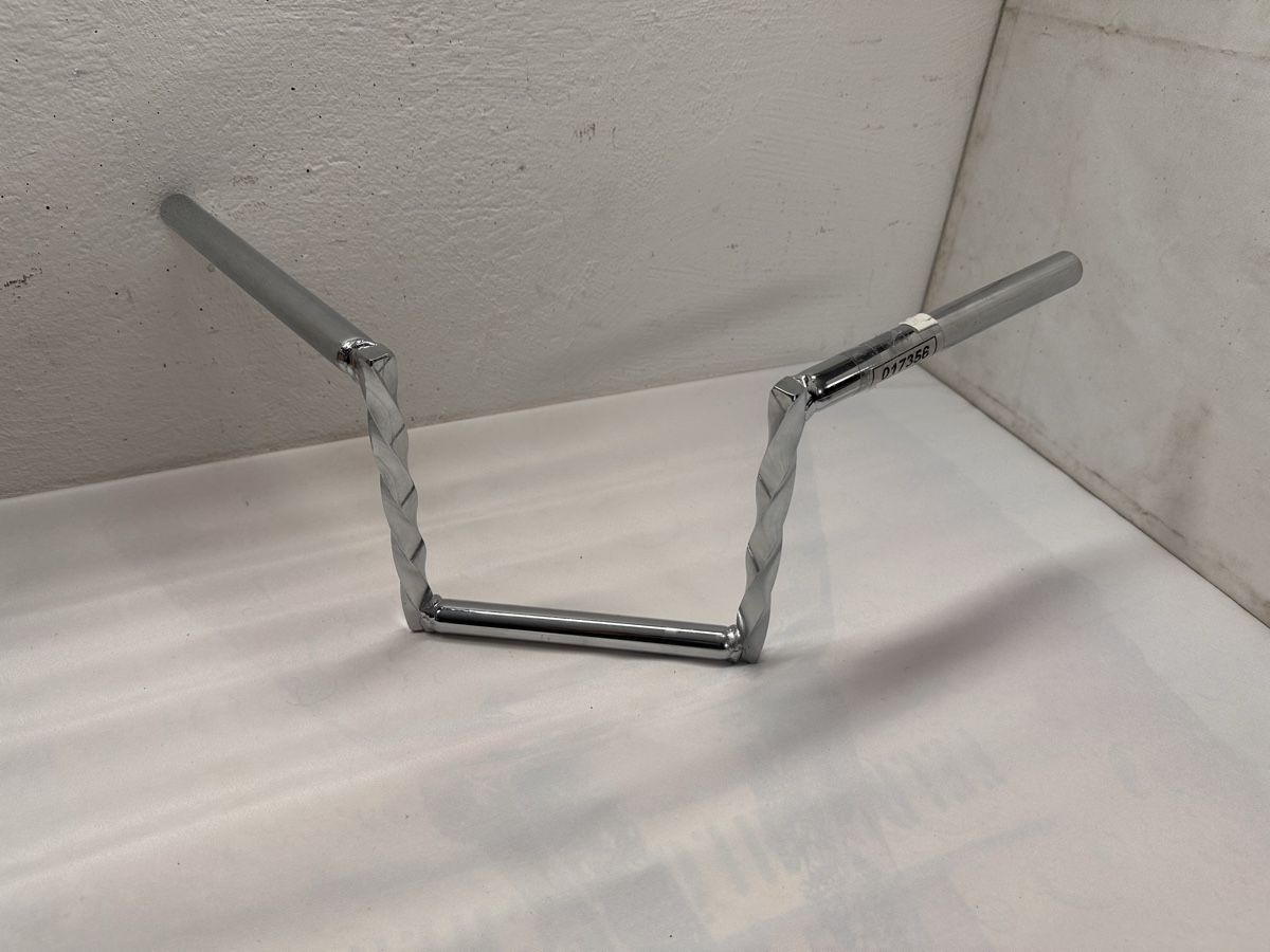 Parti ricambio per ciclomotori: Handle bar universal Custom Twist high chrome – Nuovo (secondo la descrizione) da Elsau venduto da MANWITHVAN 5