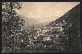 Chur, Gesamtansicht von einen Berg aus