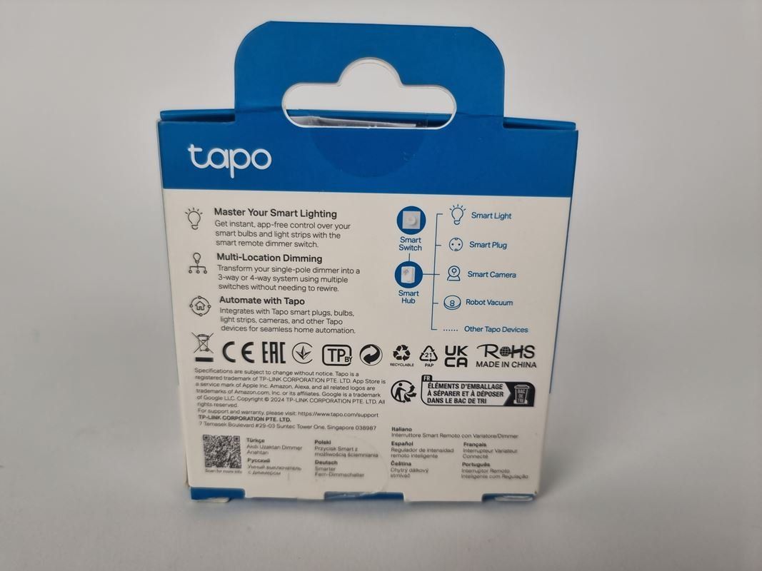 Interruttori: tapo Smart remote Dimmer Switch – Nuovo e nell'imballaggio originale da Urtenen-Schönbühl venduto da Restwert_Schoenbuehl 2