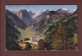BRAUNWALD - Grand Hotel - Tödikette - 1924 // kleiner Eckbug