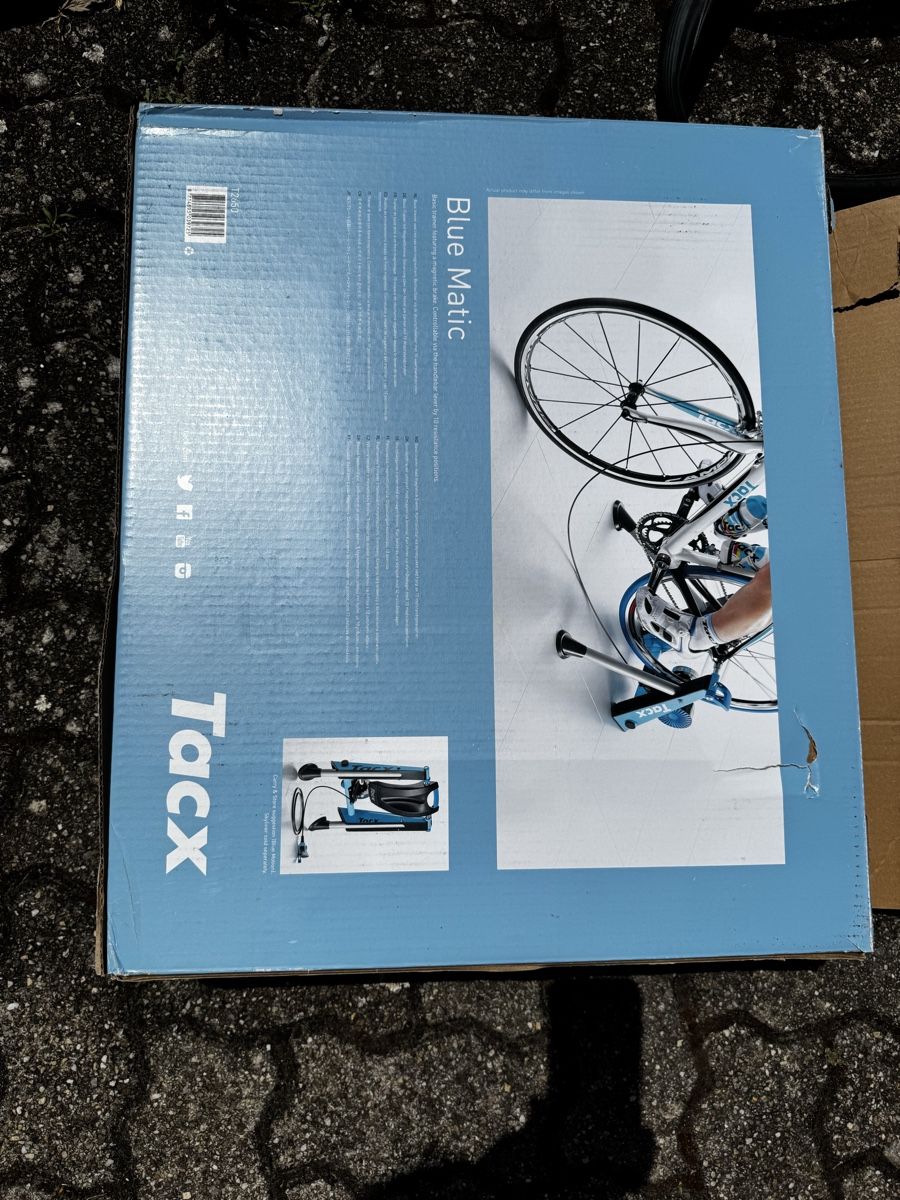 Tacx Hometrainer: Tacx Blue Matic Heimtrainer mit Reif – Usato da Muttenz venduto da vic_67t8 1