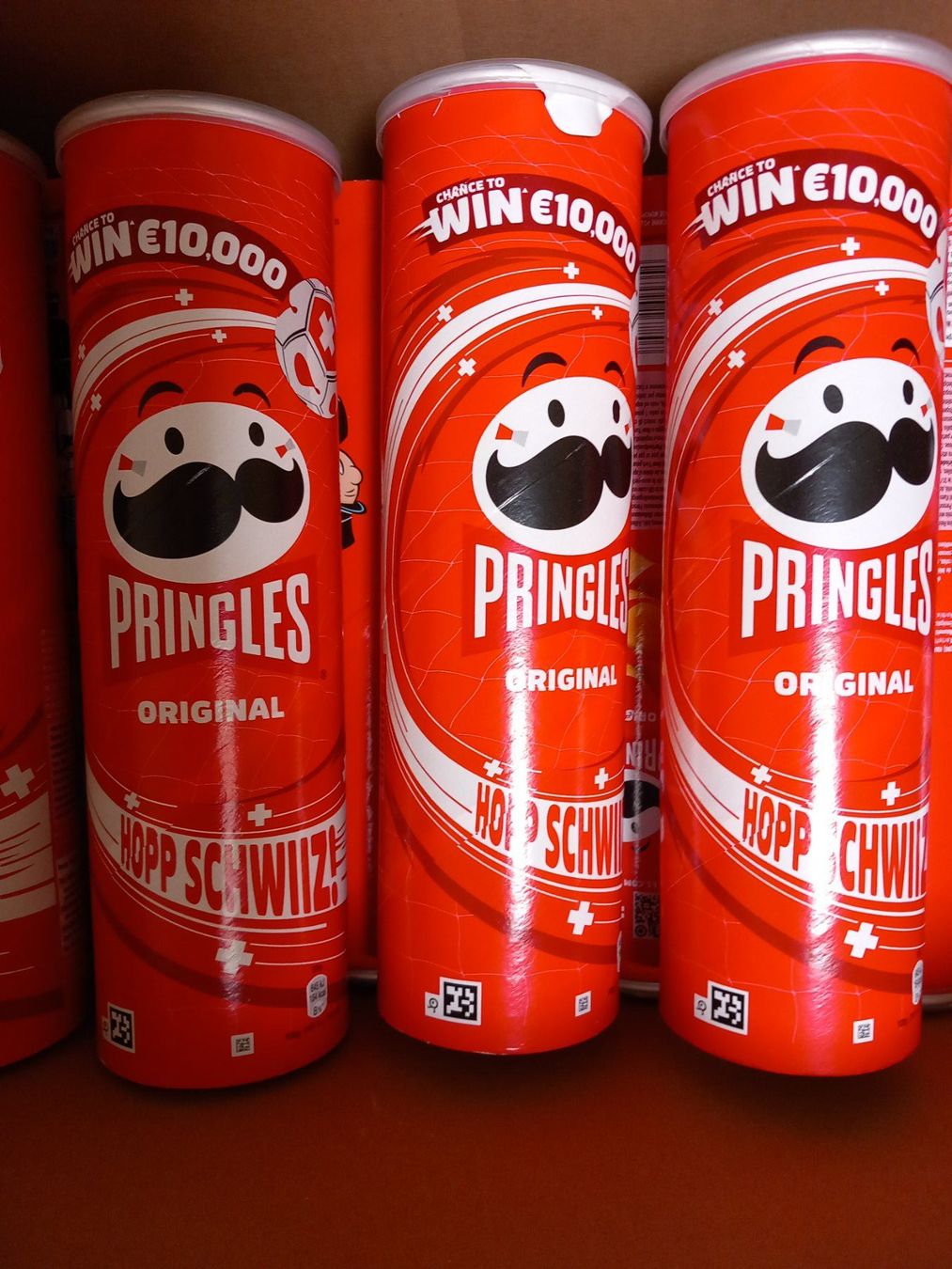 Recipients et similaires: 13 leere Pringles Original Dosen – Neuf (Voir description) à Oensingen par SpiPhEg46 1