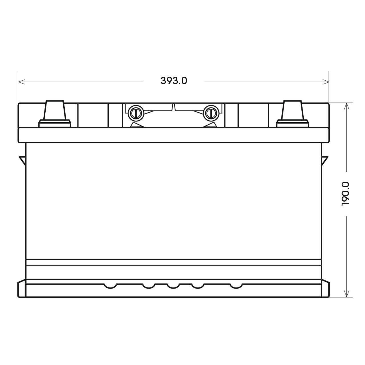 Batterie: BIG Start-Stop Batterie AGM 12V 105Ah – Nuovo e nell'imballaggio originale da Bottighofen venduto da zaap 4