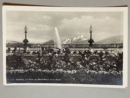 Genève - La Quai du Mont Blanc